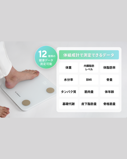 MIRROR FIT. スマート体組成計（白） – BESTA